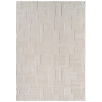 alfombra moderna sumo crema 200x290 cm