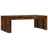 mesa de centrormesa auxiliarrmesita de centro madera de ingenieria roble ahumado 102x50x36 cm