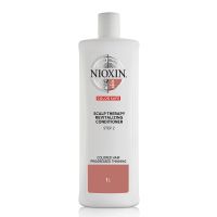 nioxin 3-part system 4 scalp therapy revitalising conditioner for coloured hair with progressed thinning 1000ml