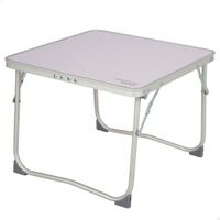 mesa plegable ultraligera antivuelco 40x3x40 cm malva