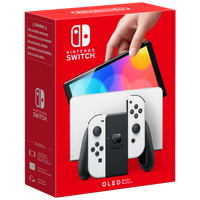 consola nintendo switch oled blanca o neon con juego fisico everybody 1 2 switch version espanola garantia europea