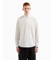 ax armani exchange para hombre xm000339af10192u0009 camisa classica blanco m casual algodon manga larga