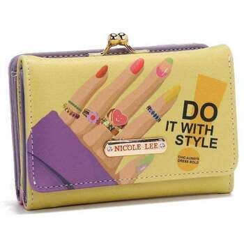 Nicole Lee Cartera CARTERA TRIFOLD AGUSTINA (NAIL POLISH) para mujer