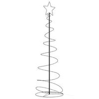 led para arbol de navidad 120 led blanco calido 180 cm vidaxl