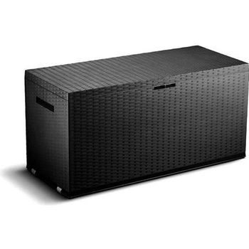 Tood Baúl De Almacenamiento De Resina - 350 L - 120 X 52 X 60 Cm - Gri