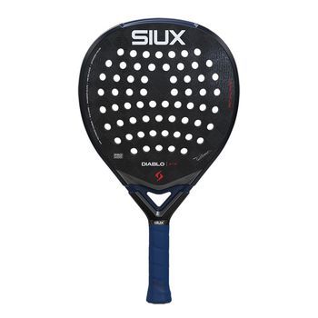 Siux - Pala De Pádel Diablo Pro 2026 Night Blue Nivel Profesional Forma Lágrima - Polivalencia Con Potencia Controlada