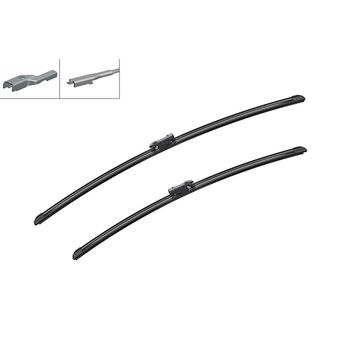 Aerotwin Flat Wiper Blade Set A718S
