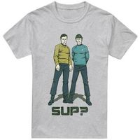 star trek camiseta manga larga sup para hombre