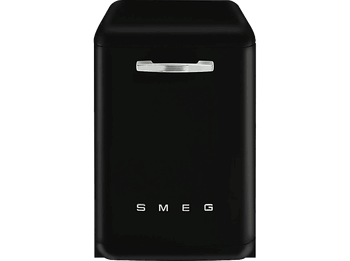 Lavavajillas - Smeg LVFABBL3, 13 Servicios, 11 Programas, 59 cm Ancho, Libre Instalación, Negro