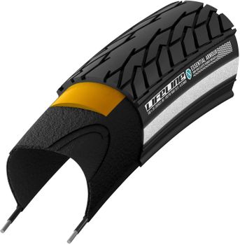 LifeLine Essential Armour Commuter Road Tyre, Black
