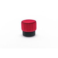 puff rose rojo