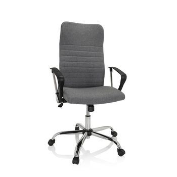 Silla De Oficina / Sillas Ejecutivas Arton 40 Tela Gris Hjh Office