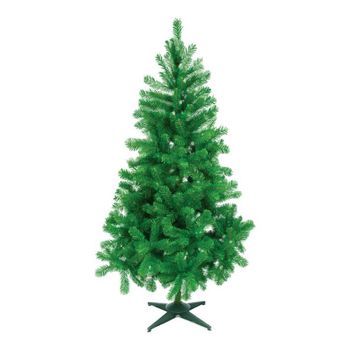 Árbol De Navidad Canadiense De 404 Ramas De 150 Cm Con Pie De Plástico