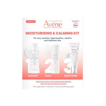 Avene Tolerance 3 Step Moisturising & Calming Routine