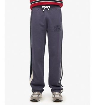 Superdry para hombre. M7011396A Pantalón Jogger Athletic ESS Straight gris (S), Casual, Algodón