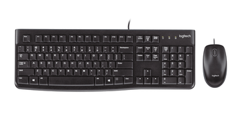 TECLADO + RATON OPTICO LOGITECH DESKTOP MK120