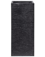 maceta de exterior de ceramica negro h60