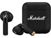 auriculares true wireless - marshall minor iv 30h estuche de carga black