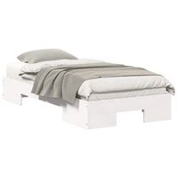 estructura de cama blanco 90 x 200 cm vidaxl