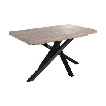 Mesa De Comedor Extensible Xena Con Almacenaje Integrado