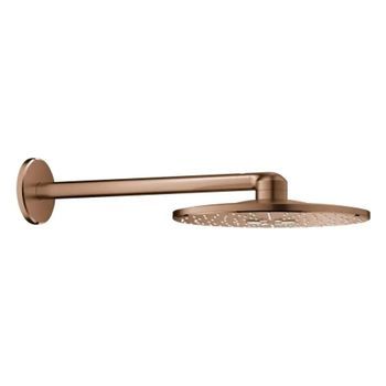Conjunto De Ducha Mural Grohe Rainshower Smartactive 310 430 Mm, 2 Chorros Bronze, 26475dl0