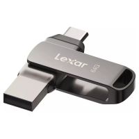 lexar jumpdrive d400 memoria usb 64gb usb tipo cusb 32 gris
