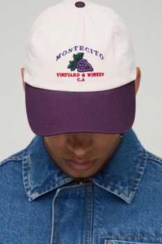 Gorra Con Bordado Montecito, Purple