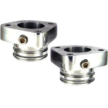 Colector de admisión Moto Guzzi Serie Grossa carburador Dell'Orto PHF 36 kit cónico recto