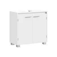 armario bajo lavabo de bano con compartimentos y patas blanco nube