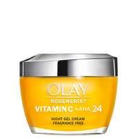 olay vitamin c aha24 moisturiser night gel cream 50ml