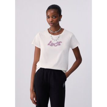Liu Jo Tops y Camisetas T-shirt en jersey con logo para mujer