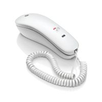 motorola ct50 telefono fijo gondola con indicador visual de llamada blanco