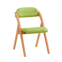 silla plegable con asiento y respaldo metal verde