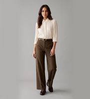 pennyblack para mujer 2621136383200 pantalon cargo de pura lana feluca marron 40 casual