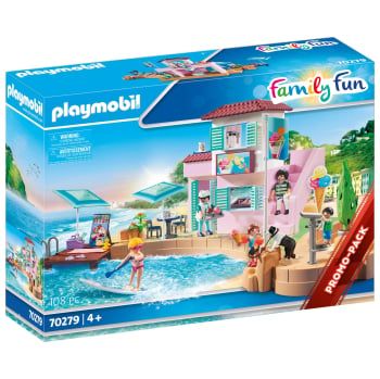 PLAYMOBIL Family Fun - Heladería en el Puerto