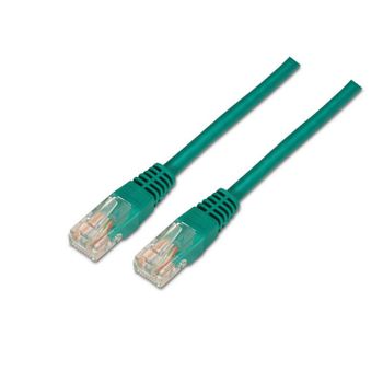 Aisens Cable de Red RJ45 UTP AWG24 Cat.5e 0.5m Verde