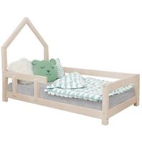 cama cabana infantil 120 x 190 beige 2
