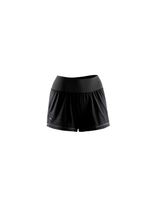 pantalones de trail lurbel venus shorts w mujer negrogris hielo