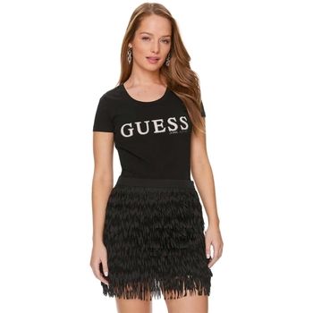 Guess Camiseta strass para mujer