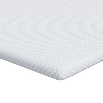 Colchón De Espuma Viscoelástica 90 X 190 Cm Thick Suave Blanco Vidaxl