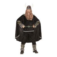 disfraz de vikingo oscuro para hombre