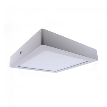 Plafón de techo exterior led gelys cuadrado (18w)
