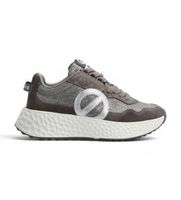 no name para mujer nnven60 zapatillas de piel carter jogger velisa crystal gris 41 plano 1 a 3cm serraje cordones casual