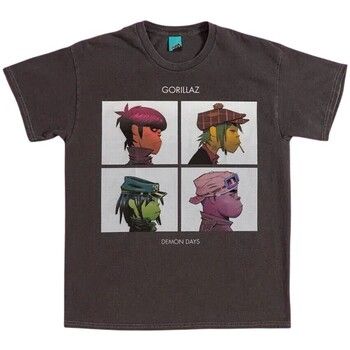 Gorillaz Camiseta Den Days para mujer
