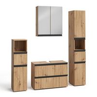 conjunto de muebles de bano torren 4 partes vicco