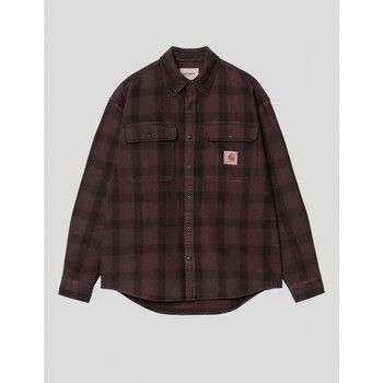 Carhartt Camisa manga larga CAMISA EDMANDS LS SHIRT NATURAL-PALISANDER para hombre