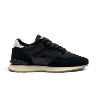 HOFF para hombre. 22602431 Zapatillas de Piel City negro (40), Plano, Ante, Cordones, Casual