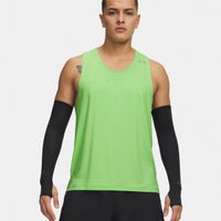under armour velociti pro  camiseta de running hombres - verde neon plateado