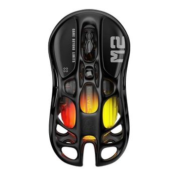 Ratón GravaStar Mercury M2 Pro Inalámbrico 26000 DPI Gunmetal Gray RGB Glowsync