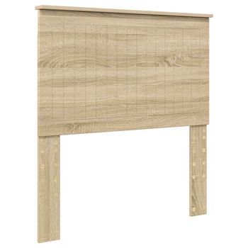 Cabecero，panel De Cabecero Con Cabecera Roble Sonoma 90 Cm Madera Contrachapada